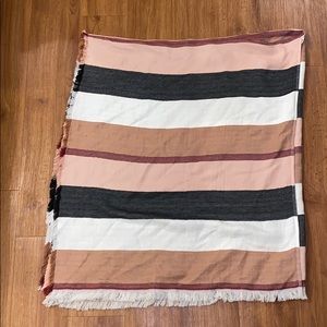 Francescas Striped Poncho